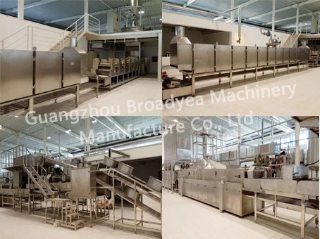 Fried noodle production line